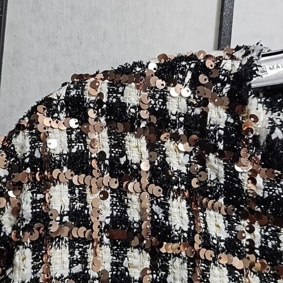 Le Superbe Monte Carlo Sequined Button Jacket Size 6 - Picture 4 of 10